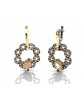 Pendientes plata oro Bohemme 7GOL002E