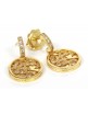 Pendientes plata dorada Luca Lorenzini ORB159P-3