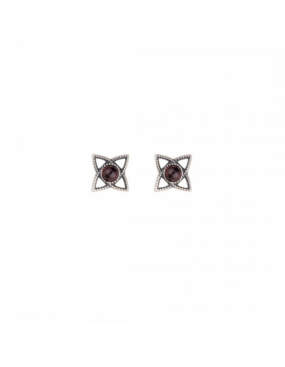 Pendientes plata Sunfield PE060853