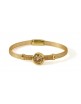 Pulsera plata dorada Luca Lorenzini BRB112-5